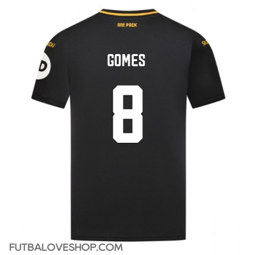 Dres Wolves Joao Gomes #8 Preč 2024-25 Krátky Rukáv